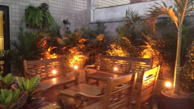 Jardim cobertura